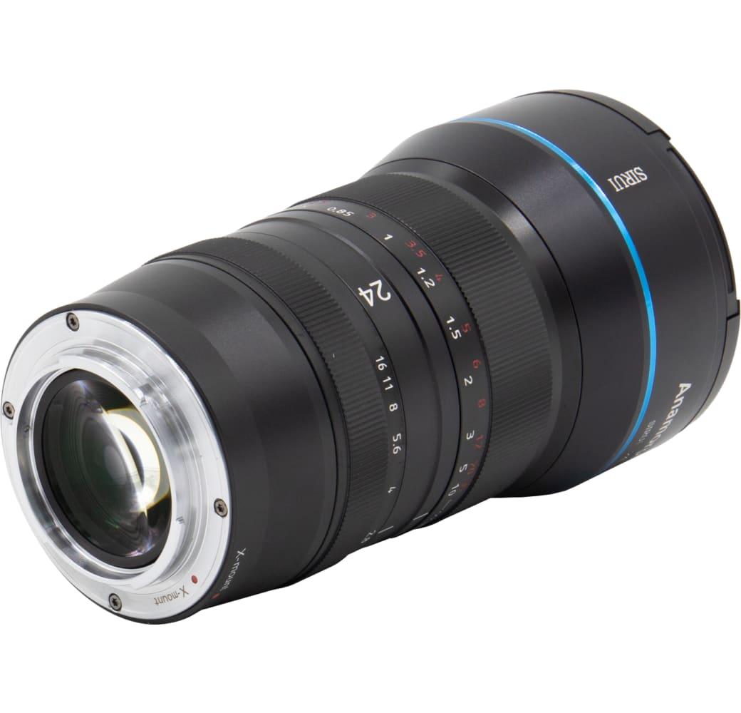Zwart Sirui 24mm f/2.8 1.33X Anamorphic lens Fujifilm X-mount.4