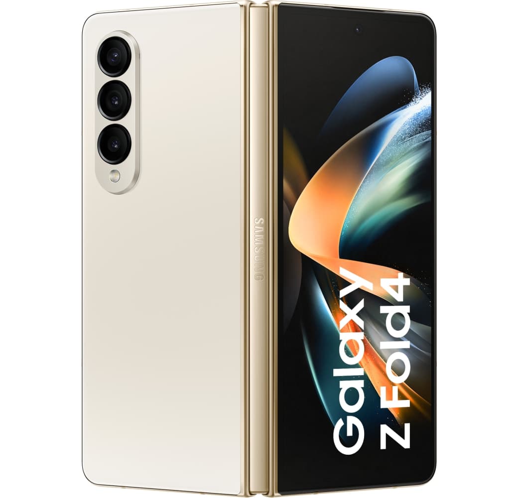 Beige Samsung Galaxy Z Fold4 Smartphone - 256GB - Dual Sim.1
