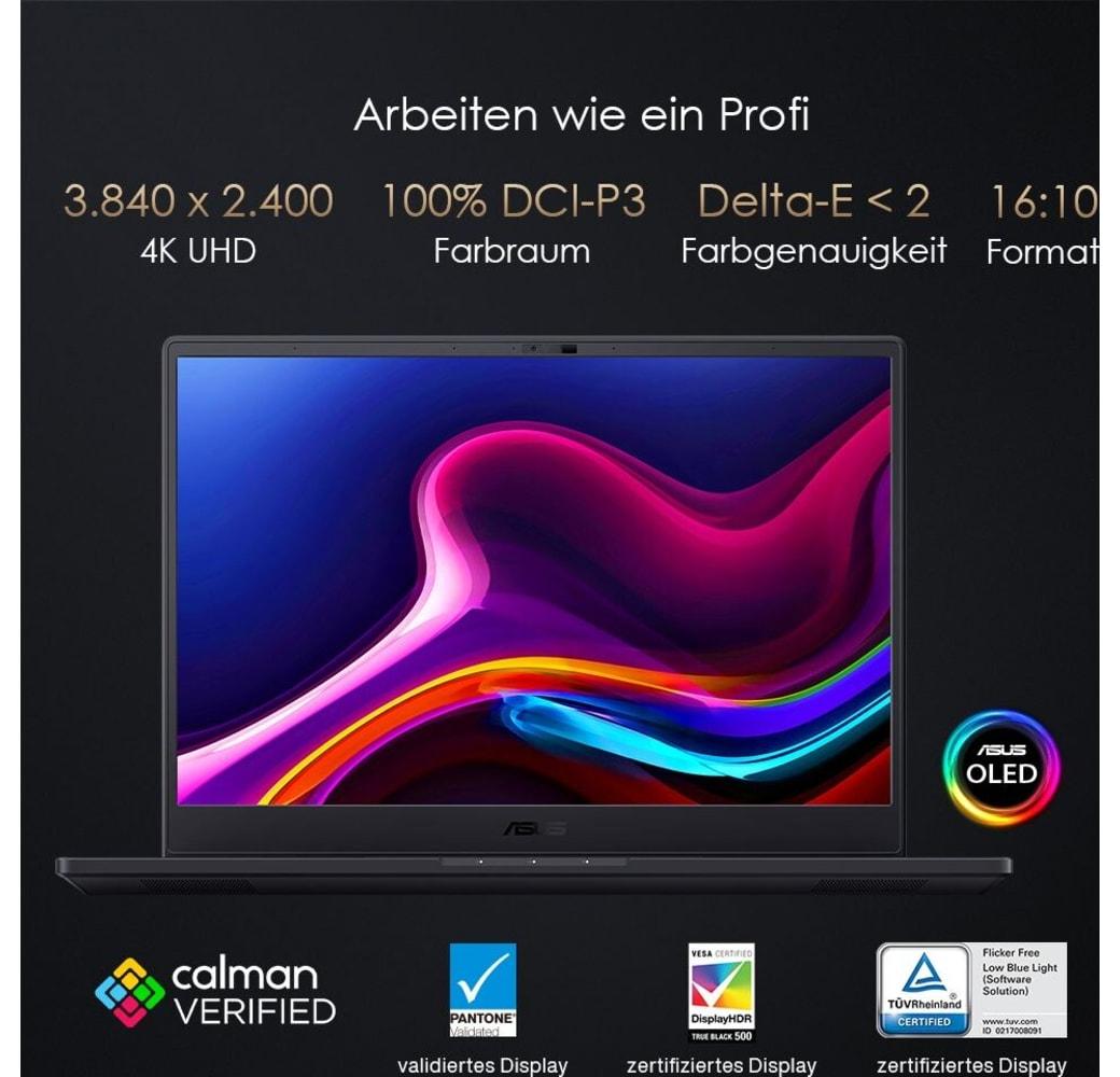Schwarz Asus ProArt W7600H3A-L2012X Notebook - Intel® Core™ i7-11800H - 64GB - 2TB SSD - NVIDIA® GeForce® RTX A3000.6