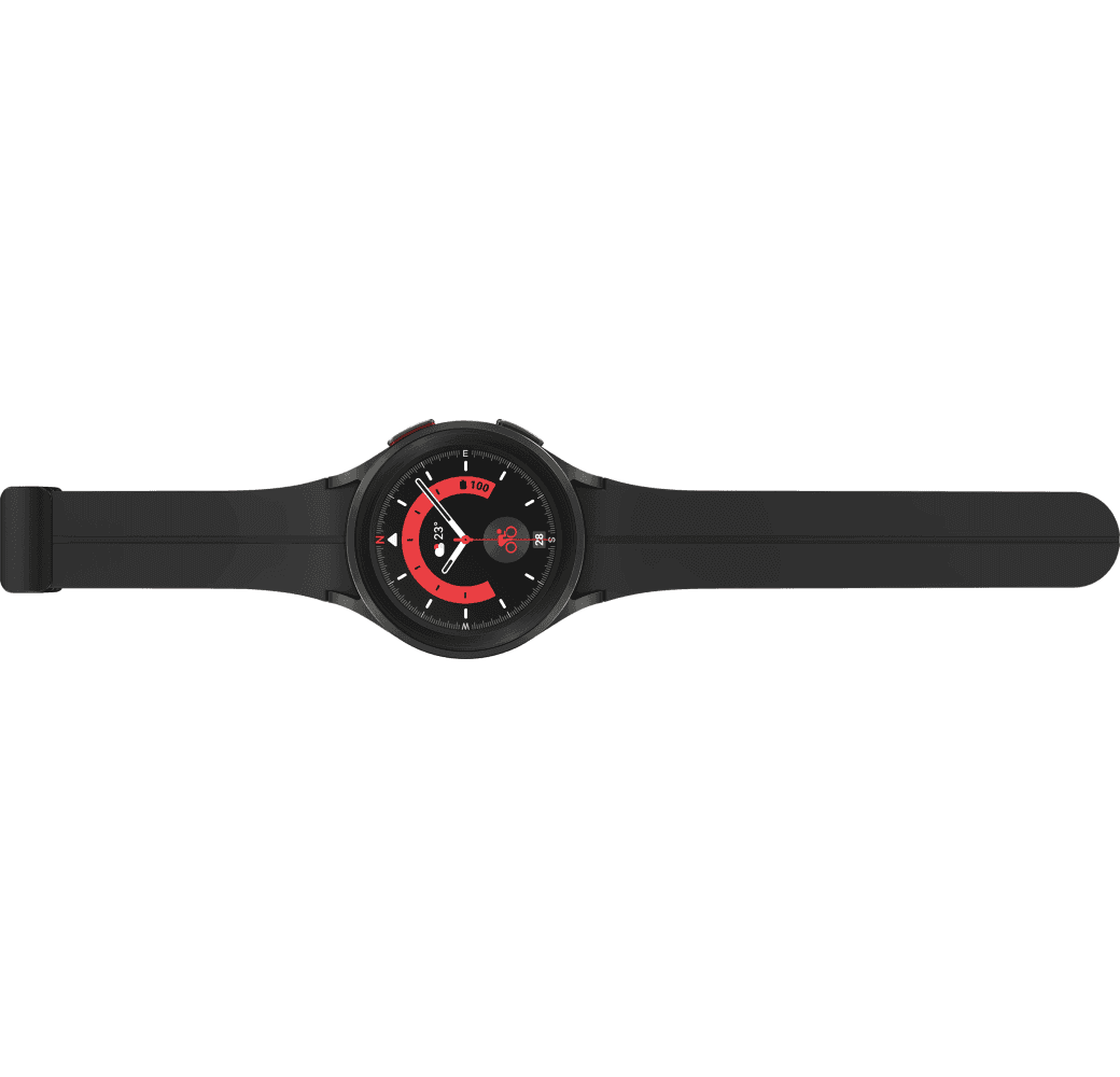 Zwart Titanium Samsung Galaxy Watch5 Pro Smartwatch, Titanium Case, 45mm.5