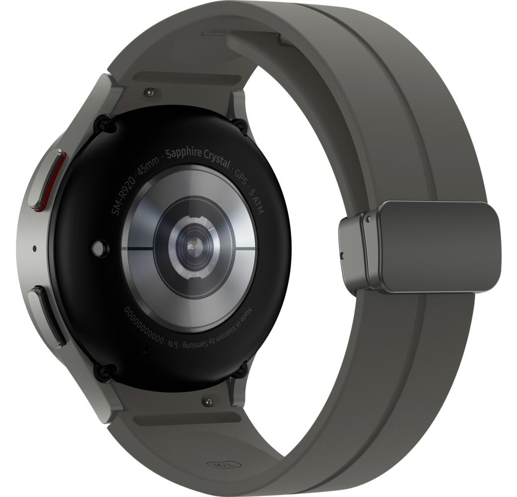 Gray Titanium Samsung Galaxy Watch5 Pro Smartwatch, Titanium Case, 45mm.4