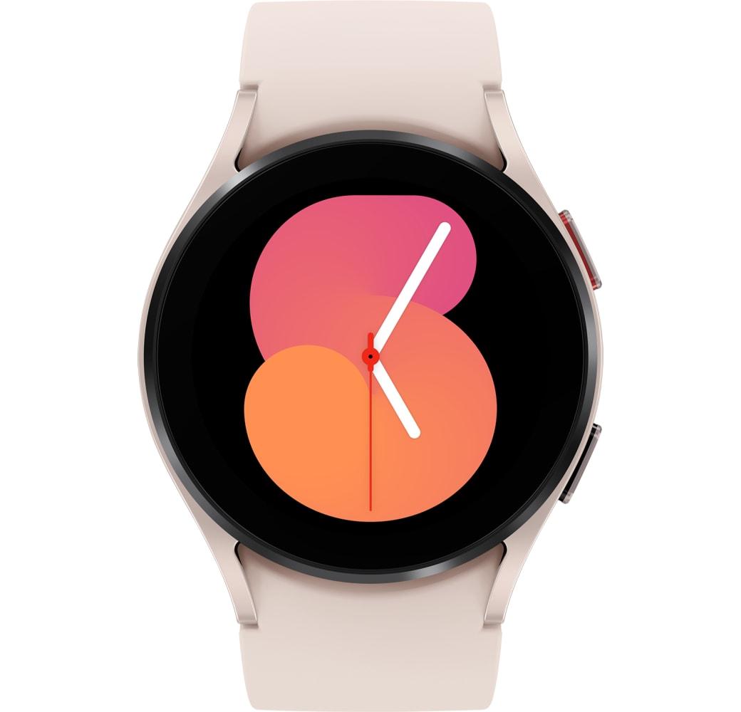 Pink Gold Samsung Galaxy Watch5 LTE Smartwatch, Aluminium Case, 40mm.2
