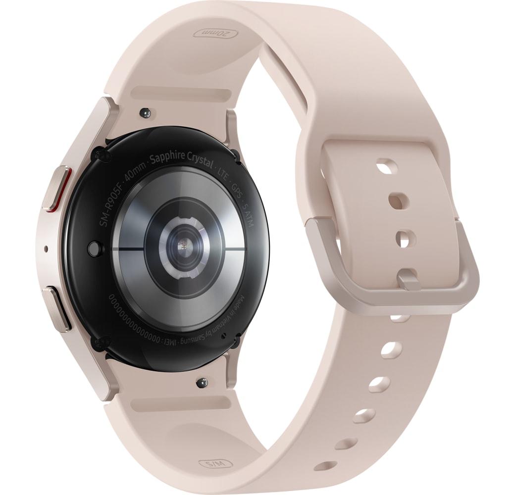 Pink Gold Samsung Galaxy Watch5 LTE Smartwatch, Aluminium Case, 40mm.4
