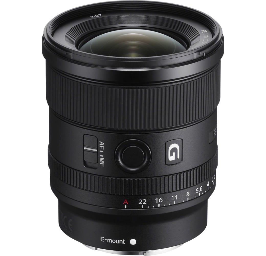 Schwarz Sony FE 20mm 1.8 G.1