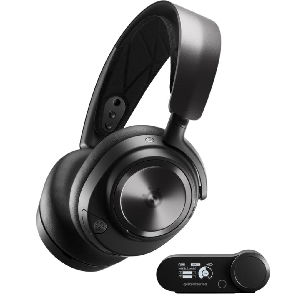 Black Steelseries Arctis Nova Pro Wireless Over-ear Gaming Headphones.1