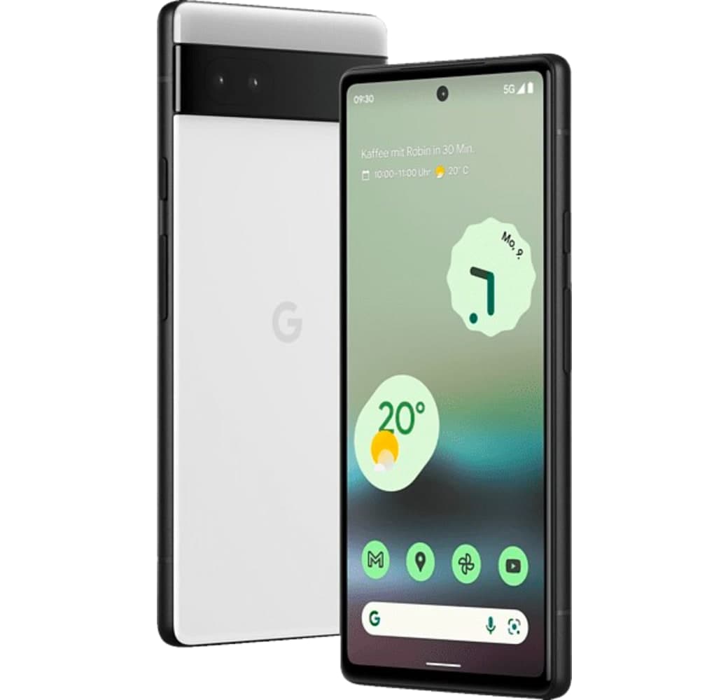 Weiß Google Pixel 6a Smartphone - 128GB - Dual Sim.1