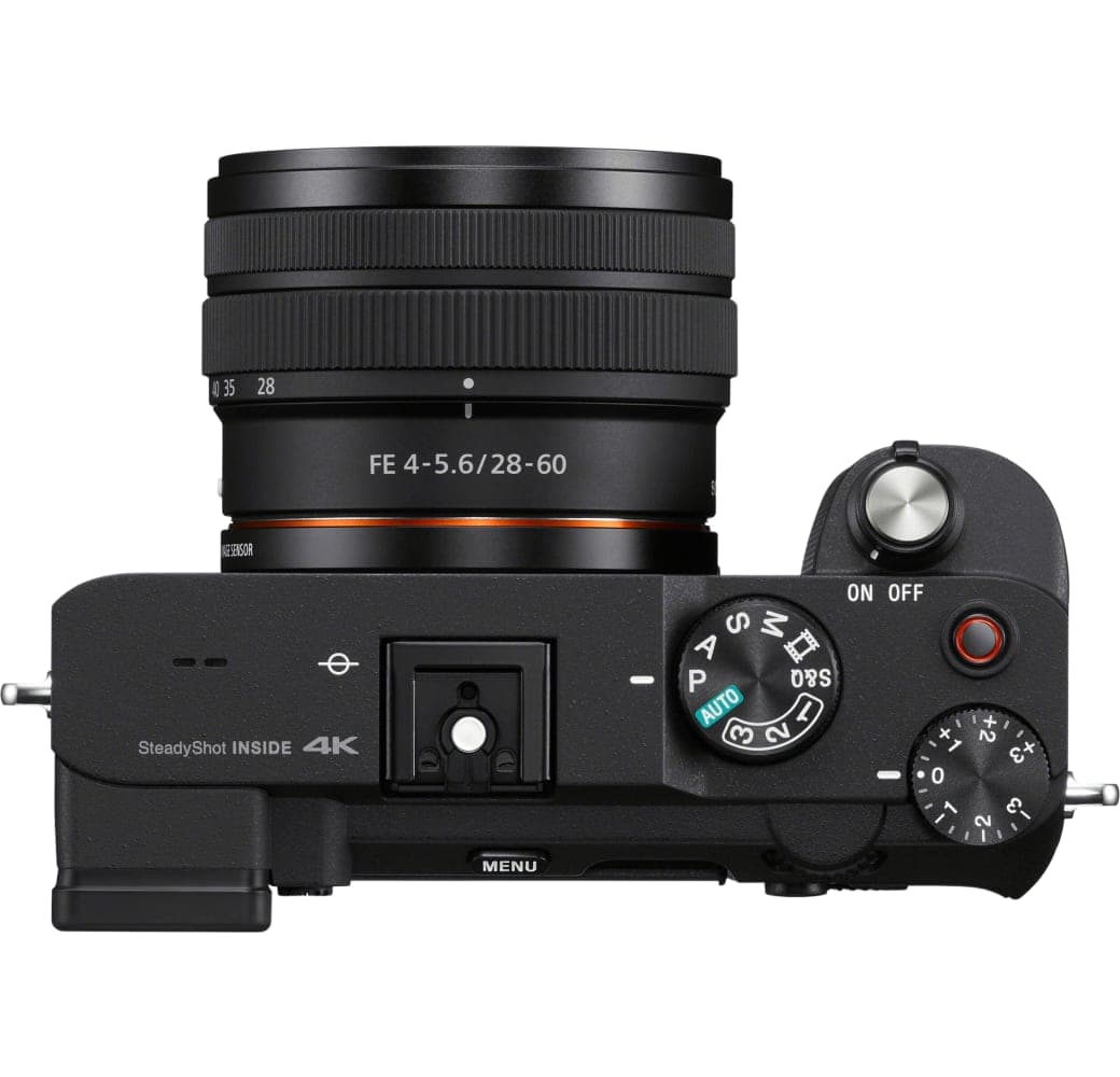 Black Sony Alpha 7C Camera Kit with FE 28-60mm f/4-5.6 Lens.3