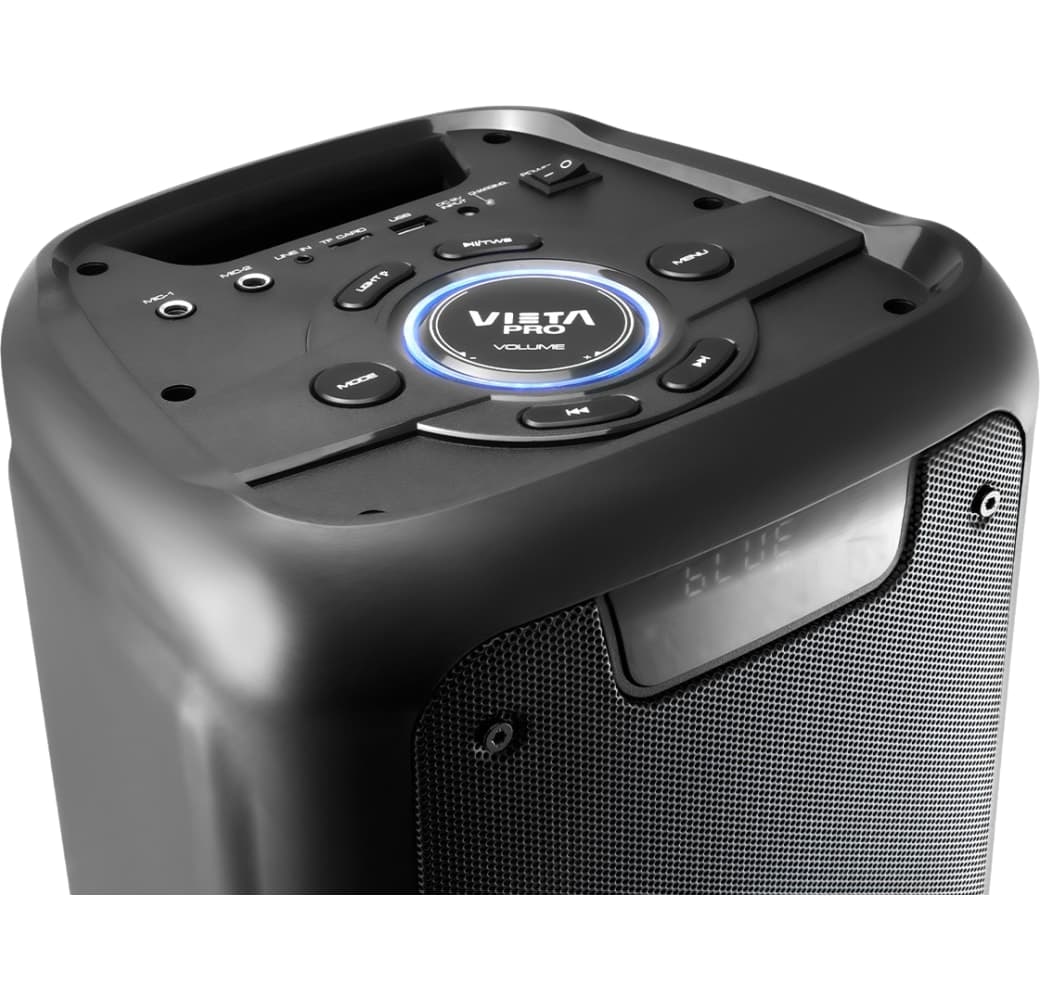 Schwarz Vieta Pro PARTYHARD Party Bluetooth Speaker.4