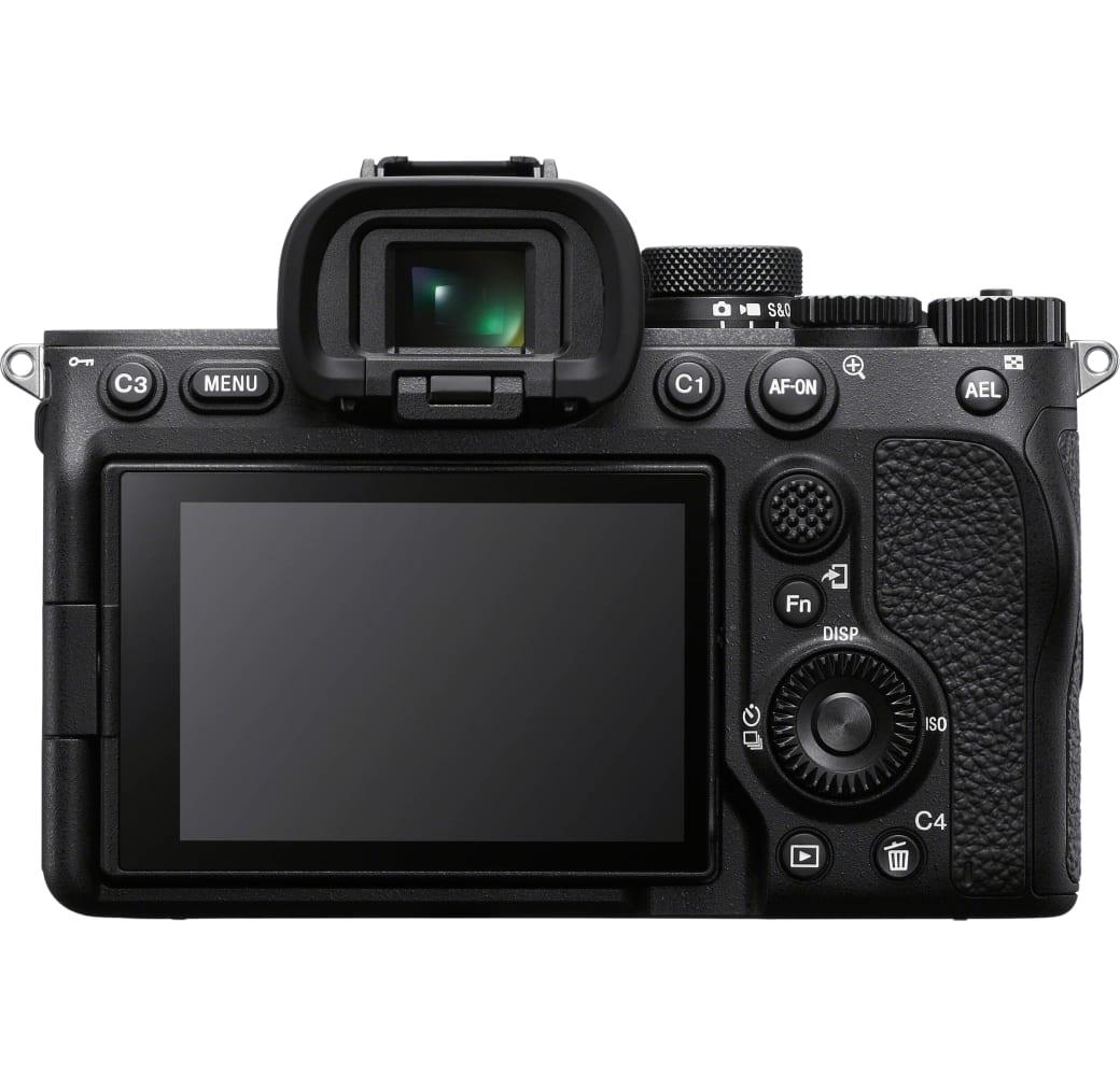 Black Sony Alpha 7 IV Systeemcamera boby.5