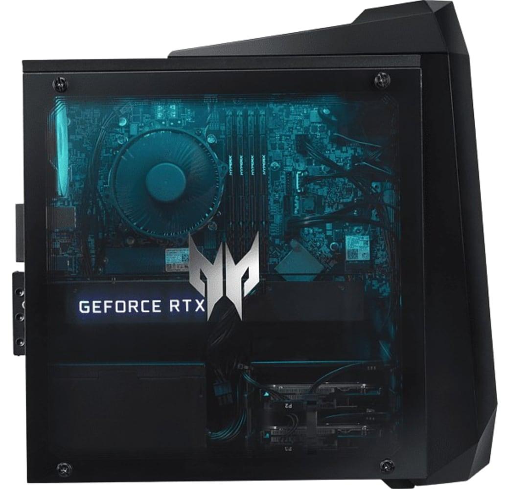 Black Acer Predator Orion 3000 (PO3-630) Gaming Desktop - Intel® Core™ i7-11700F - 16GB - 1TB SSD + 1TB HDD - NVIDIA® GeForce® RTX 3070.3