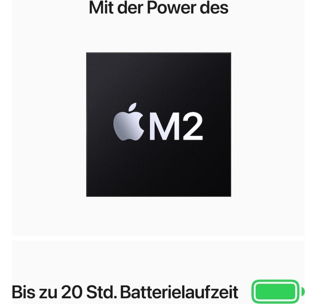 Space Gray MacBook Pro 13" Apple M2 Chip 16GB Memory 512GB SSD Integrated 10-core GPU.3