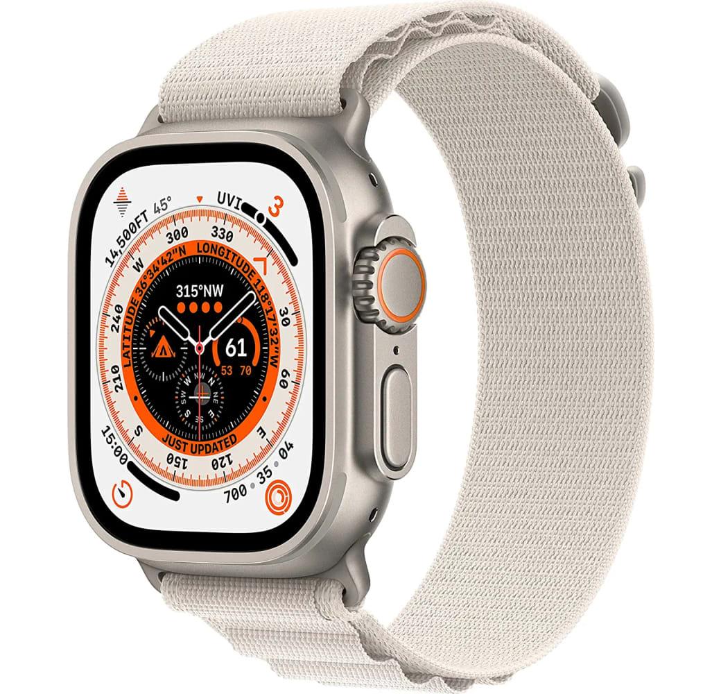 Polarstern Apple Watch Ultra GPS + Cellular, Titangehäuse, 49 mm.1