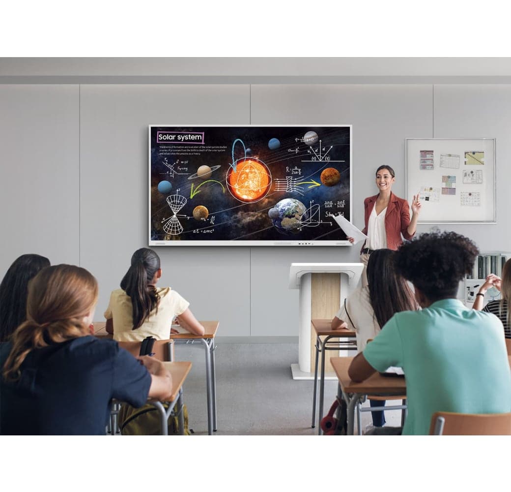 Grau-weiß Samsung Flip 4 Pro 55" WM55B.8