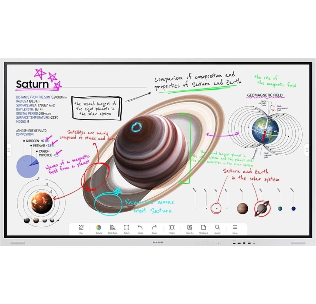 Gray White Samsung Flip 4 Pro 75" WM75B.1