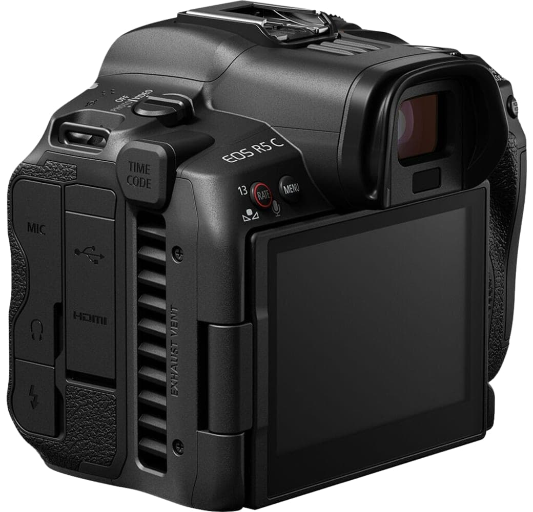 Schwarz Canon EOS R5C Cinema Kamera.5