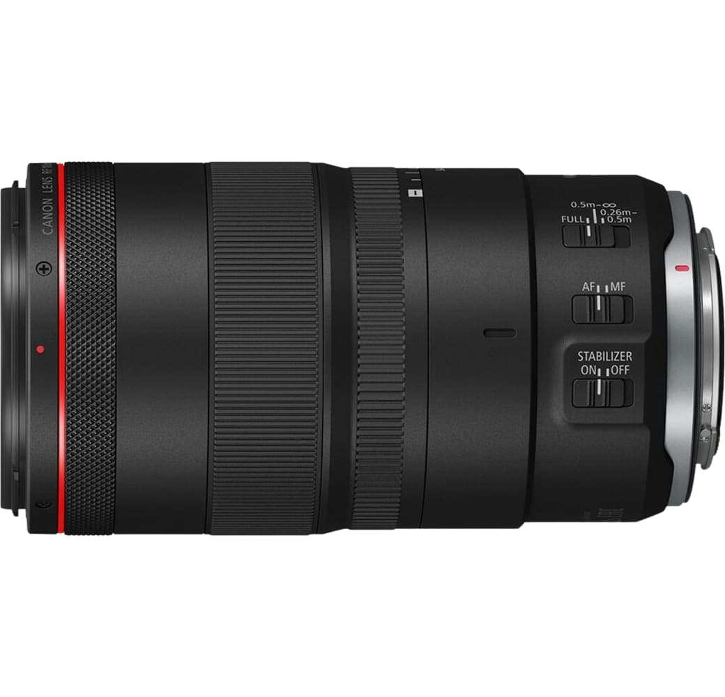 Schwarz Canon RF 100mm F2.8 L MACRO IS USM.3
