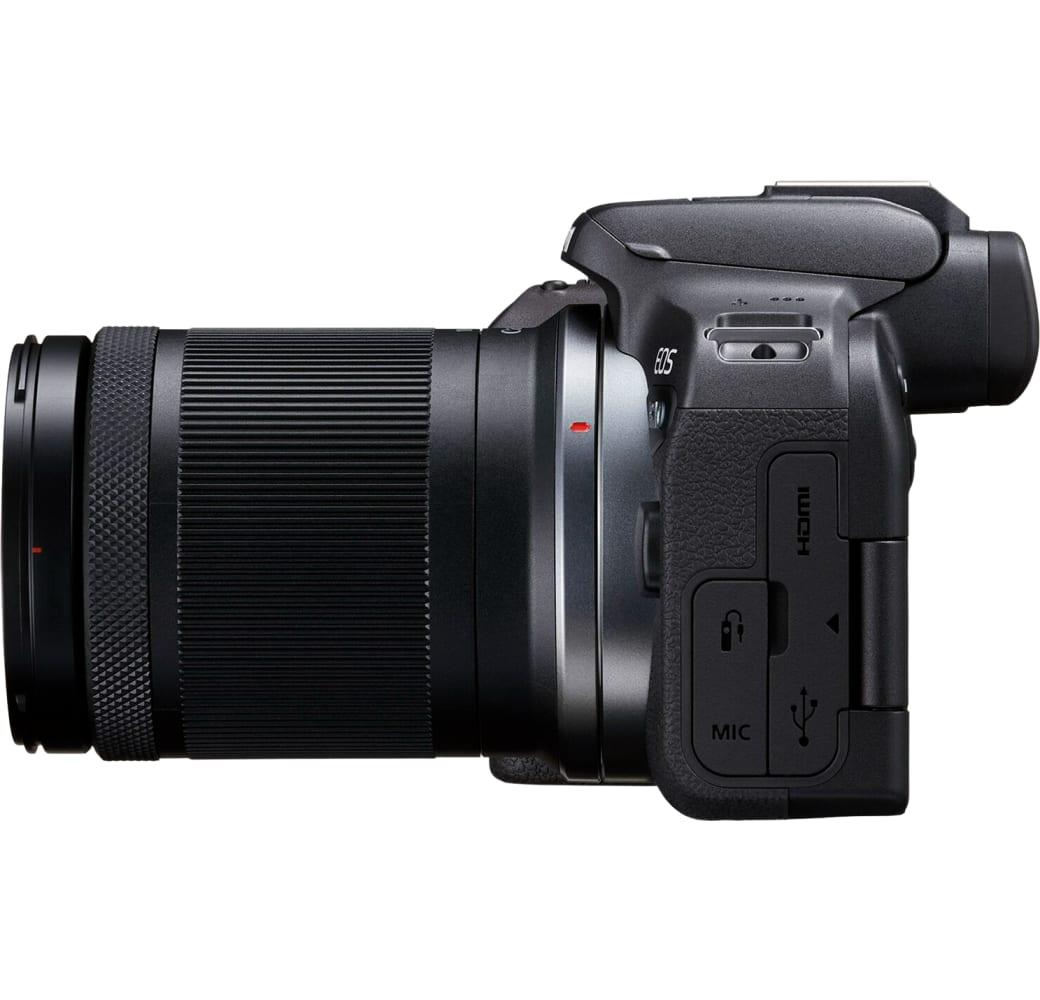 Black Canon EOS R10 Camera Kit with RF-S 18-150mm f/3.5-6.3 IS STM + EF-EOS R Adapter Lens.4