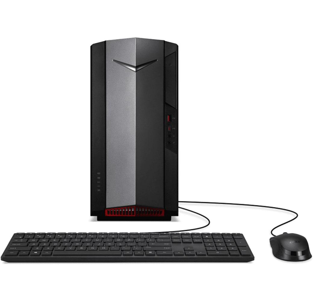 Black Acer Nitro 50 (N50-640) Gaming Desktop - Intel® Core™ i5-12400F - 16GB - 512GB SSD - NVIDIA® GeForce® GTX 1660 Super.1