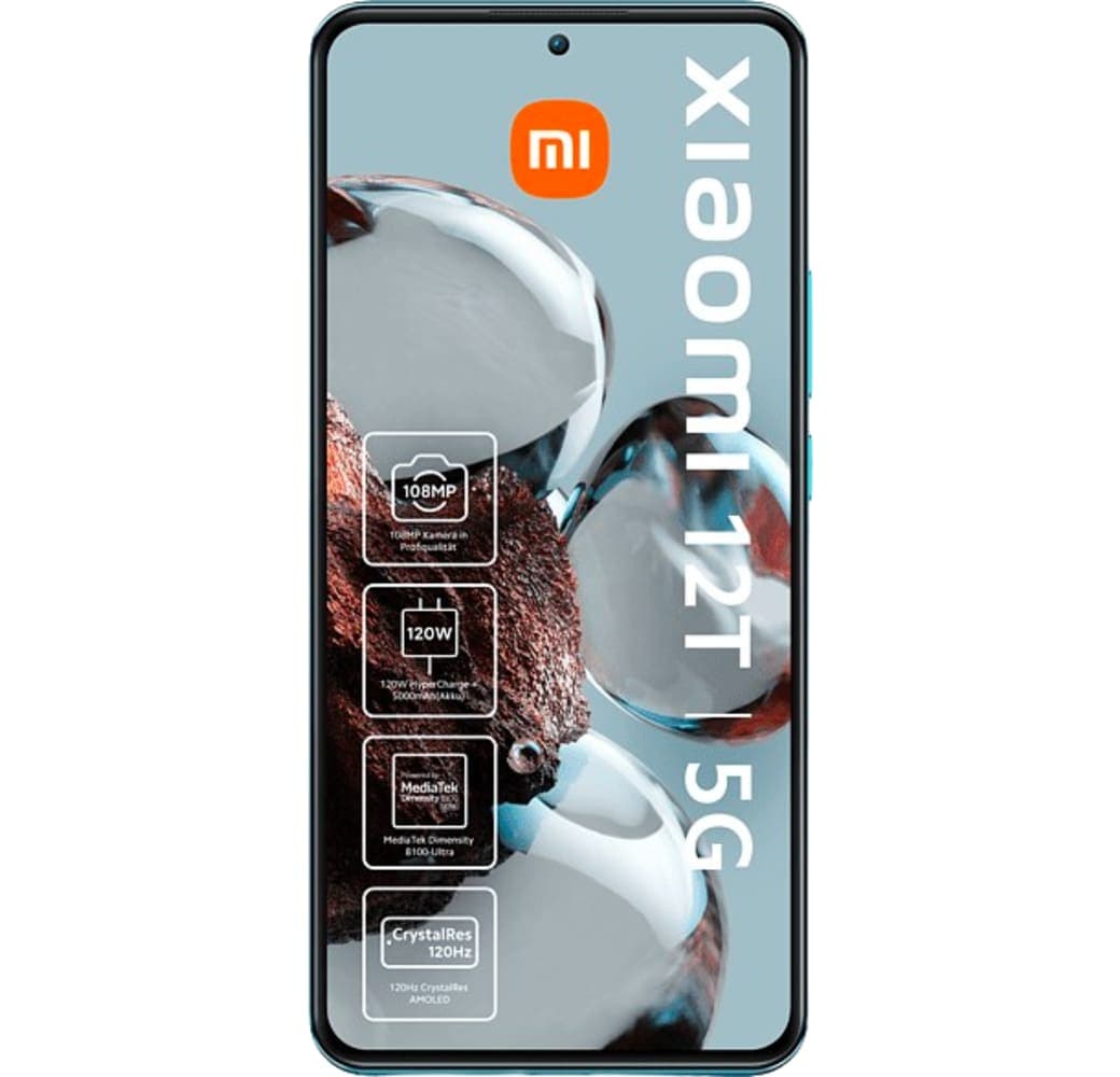 Blue Xiaomi 12T Smartphone - 256GB - Dual SIM.3