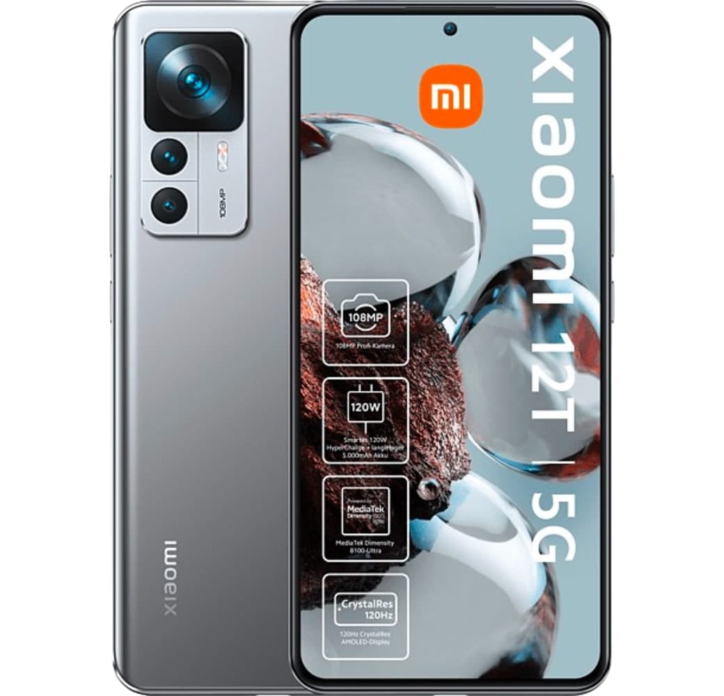 Silber Xiaomi 12T Smartphone - 256GB - Dual SIM.1