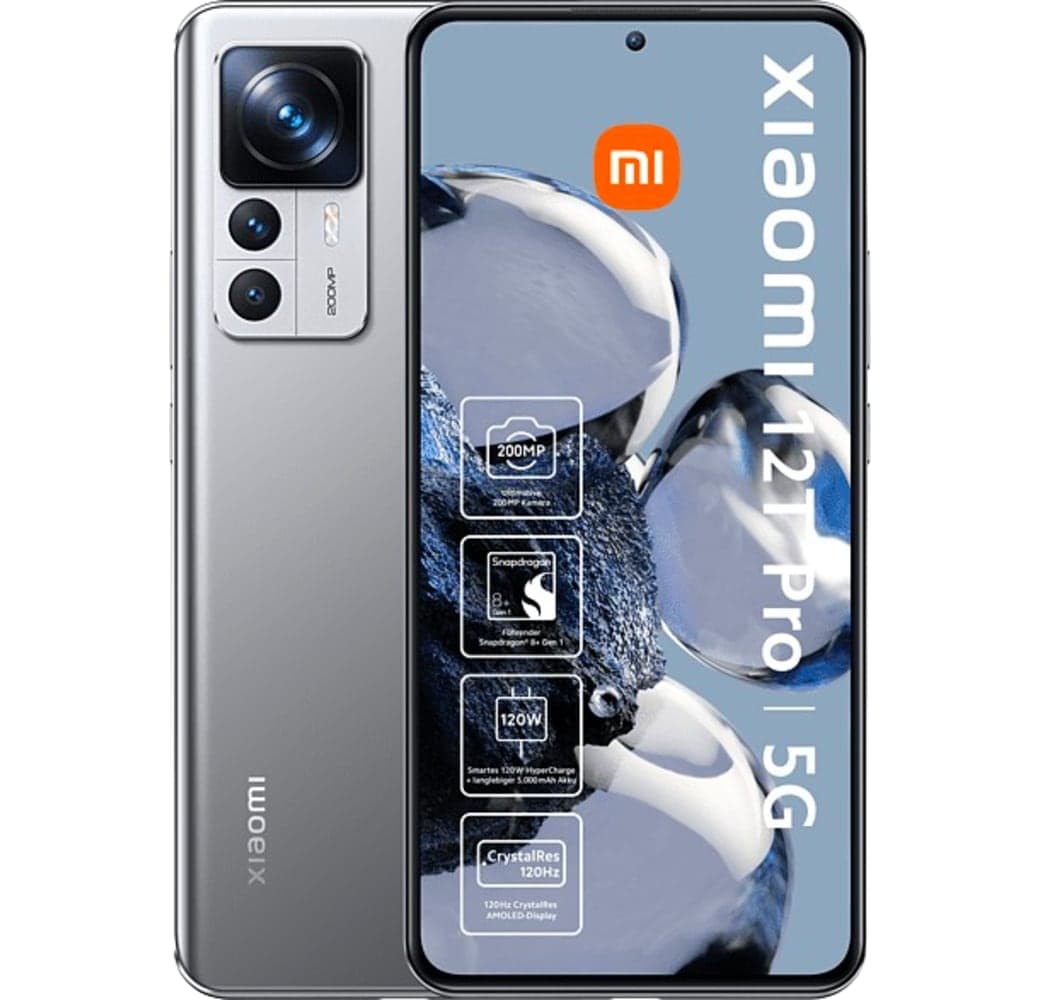 Silber Xiaomi 12T Pro Smartphone - 256GB - Dual SIM.1