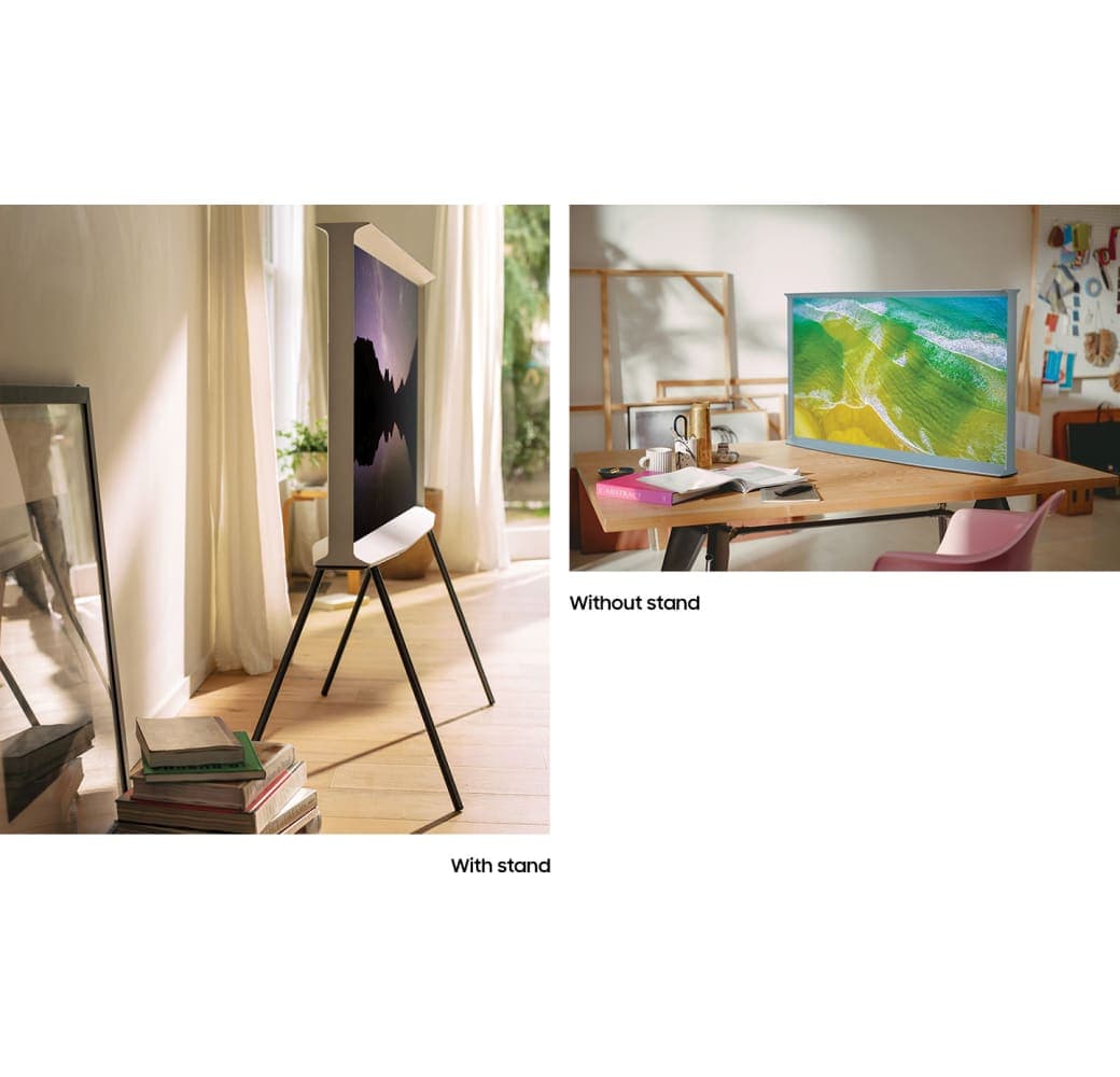 Black Samsung TV 50" GQ50LS01BAUXZG QLED The Serif.5