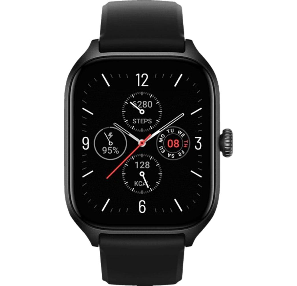 Black Amazfit GTS 4 Smartwatch, Aluminium Case.2