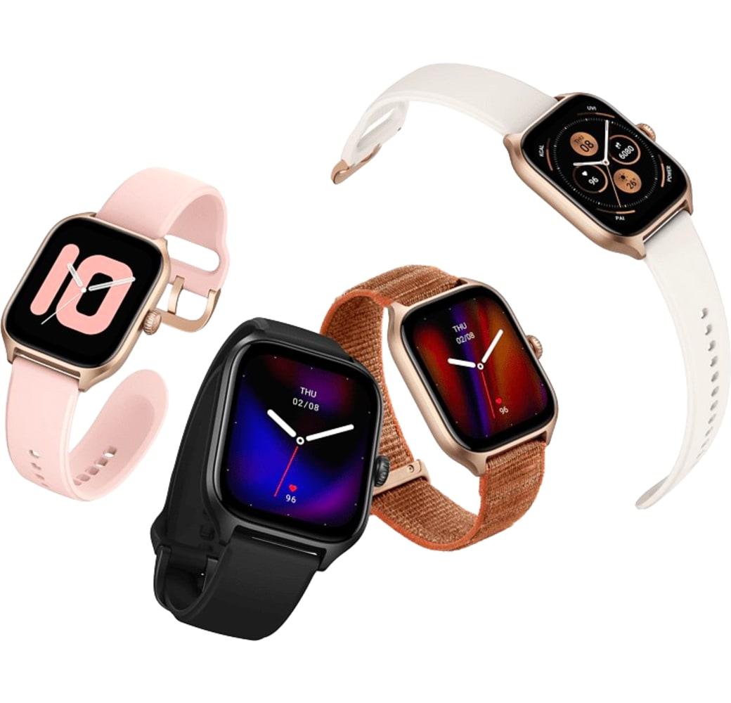 Brown Amazfit GTS 4 Smartwatch, Aluminiumgehäuse.3