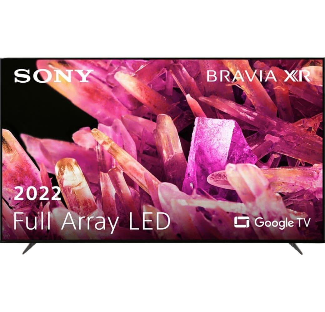 Black Sony TV 75" XR-X90K.1