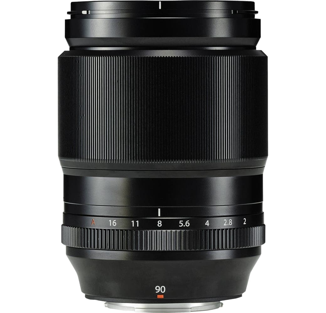 Black Fujifilm XF 90mm F/2 R LM WR.2