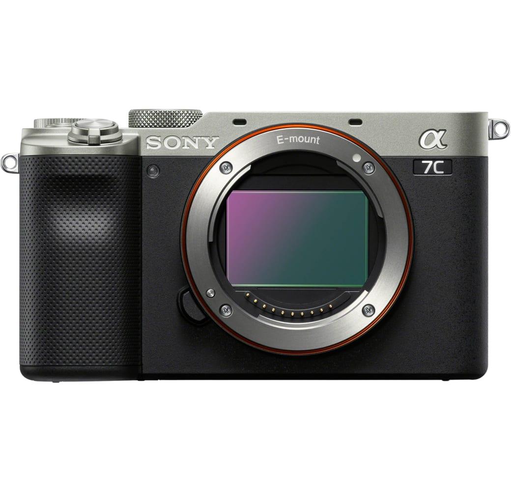 Silver Sony Alpha 7C Mirrorless Camera Body.1