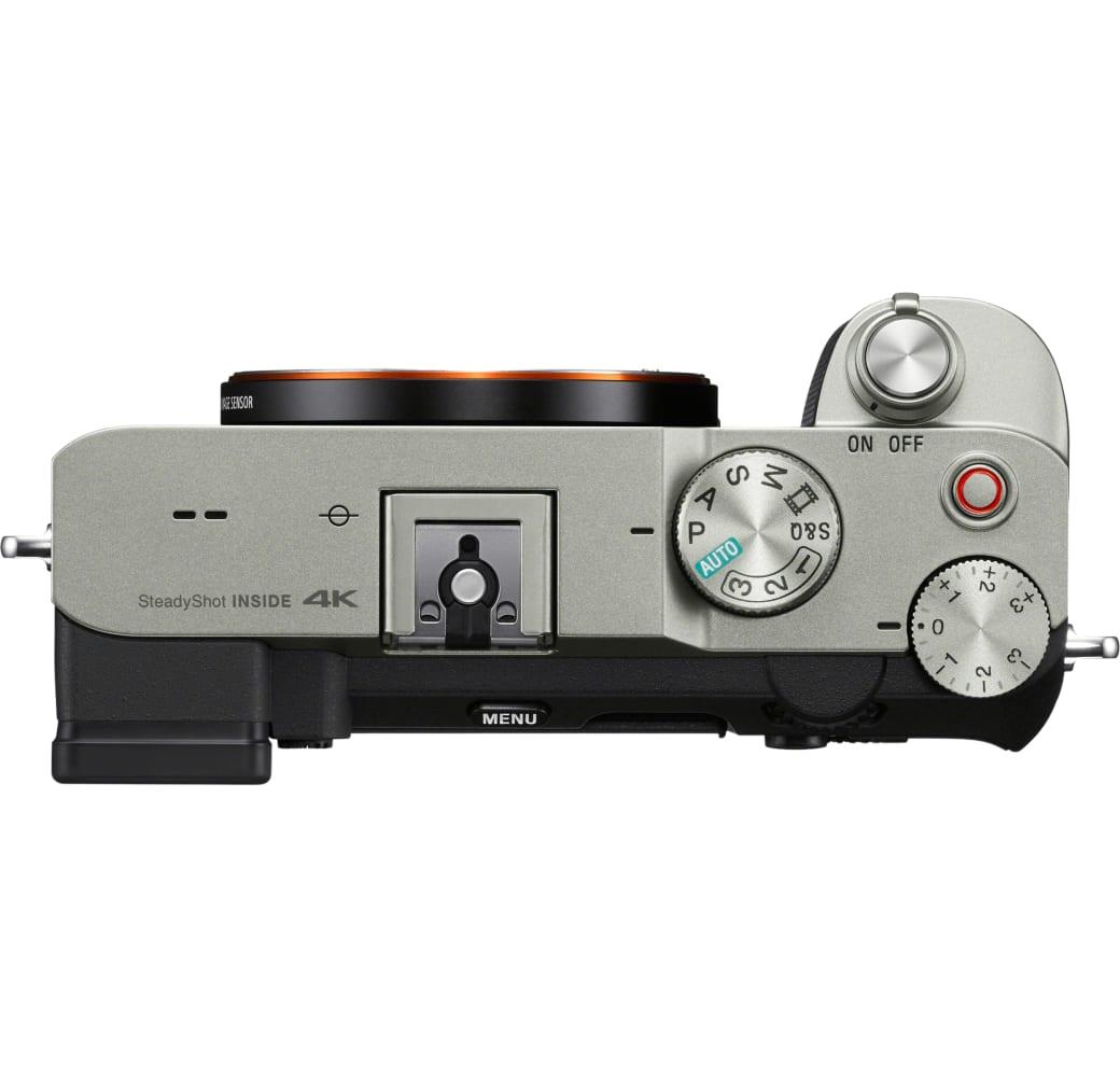 Silver Sony Alpha 7C Mirrorless Camera Body.4