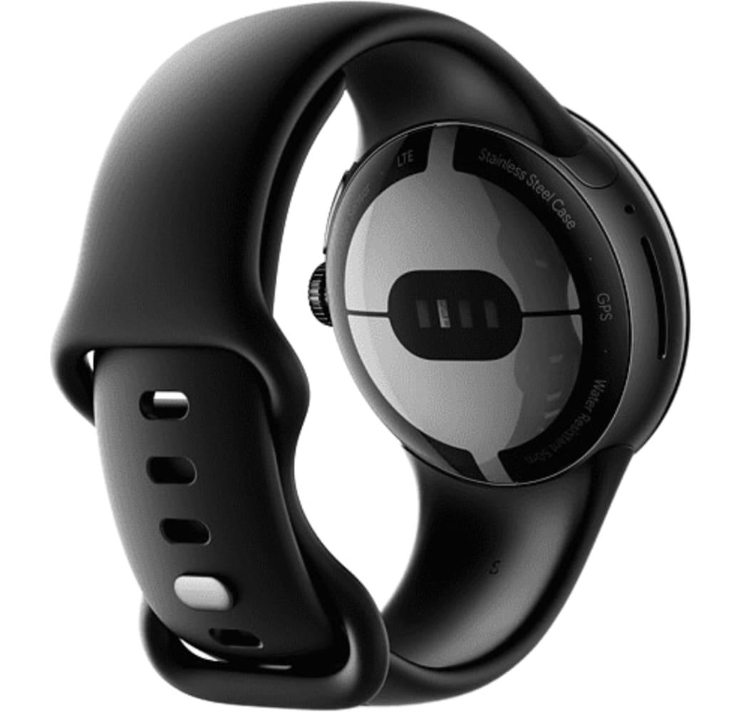 Obsidian Google Pixel Wi-Fi / Bluetooth Smartwatch, Stainless Steel Case, 41mm.4