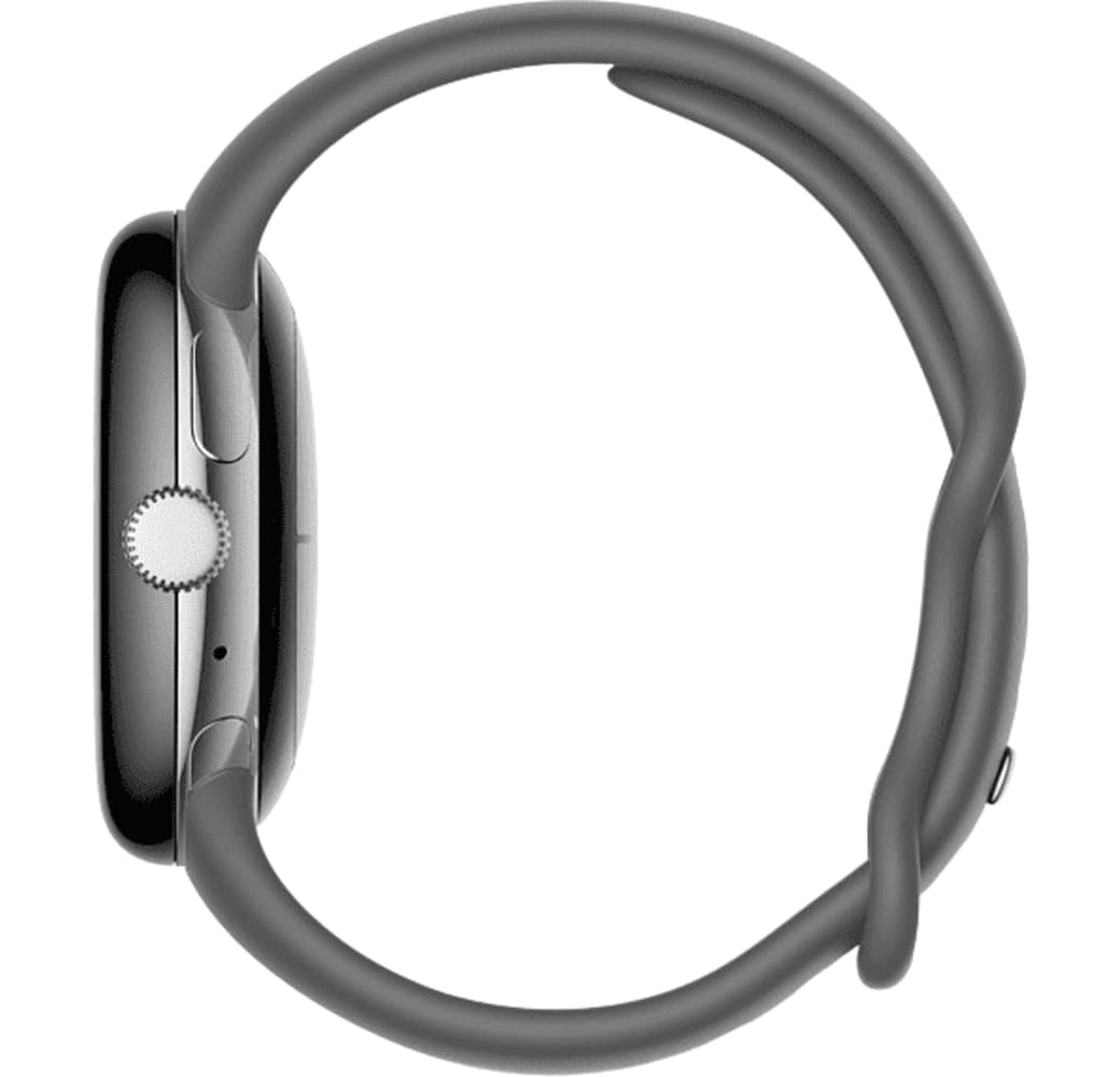 Charcoal Google Pixel 4G LTE Smartwatch, Stainless Steel Case, 41mm.3