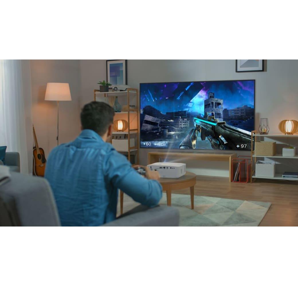 White Optoma UHD35STx Projector - 4K UHD.6