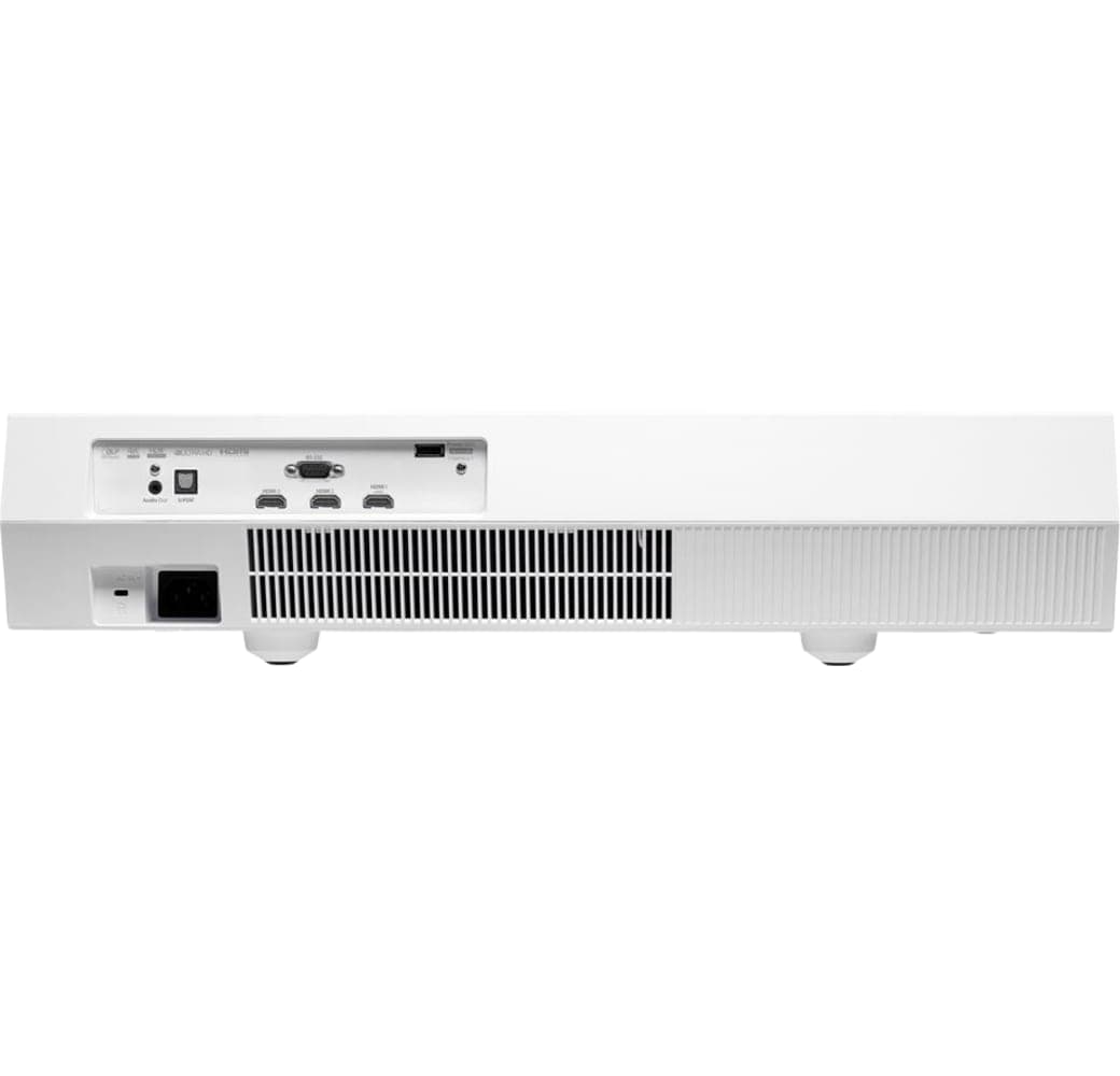 White Optoma CinemaX D2 Smart Laser Projector - 4K UHD.3