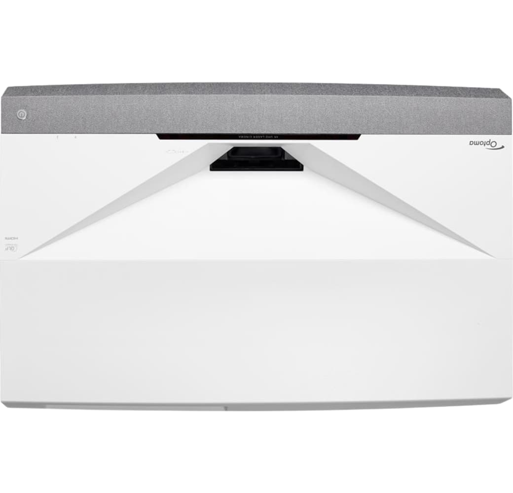 White Optoma CinemaX D2 Smart Laser Projector - 4K UHD.4
