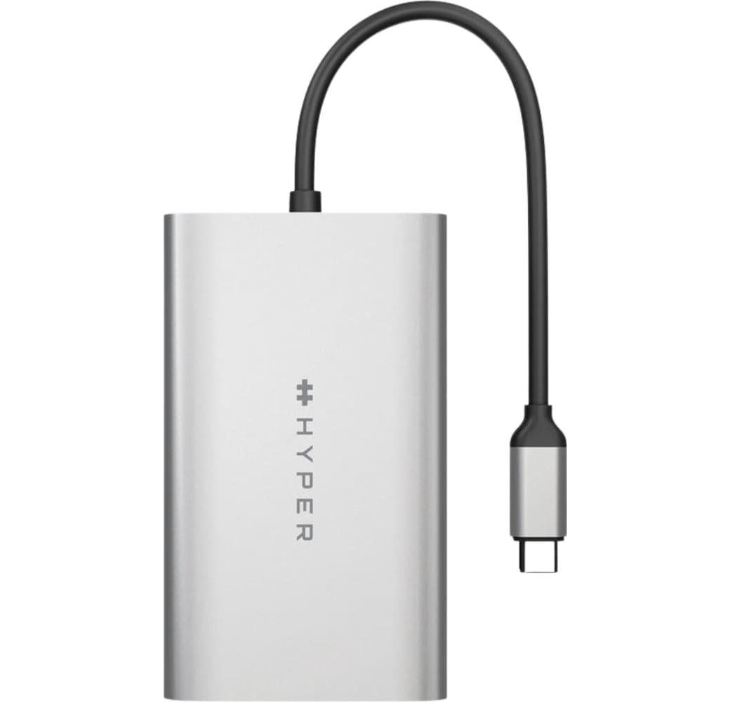 Silver Targus HyperDrive Dual 4K HDMI Adapter for M1 MacBook.2