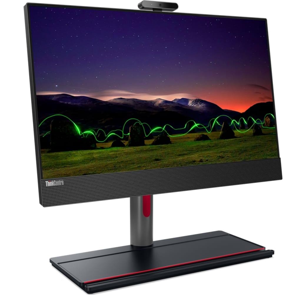 Black Lenovo ThinkCentre M90a Gen3 Al All-in-One - Intel® Core™ i5-12500H - 8GB - 256GB SSD.1