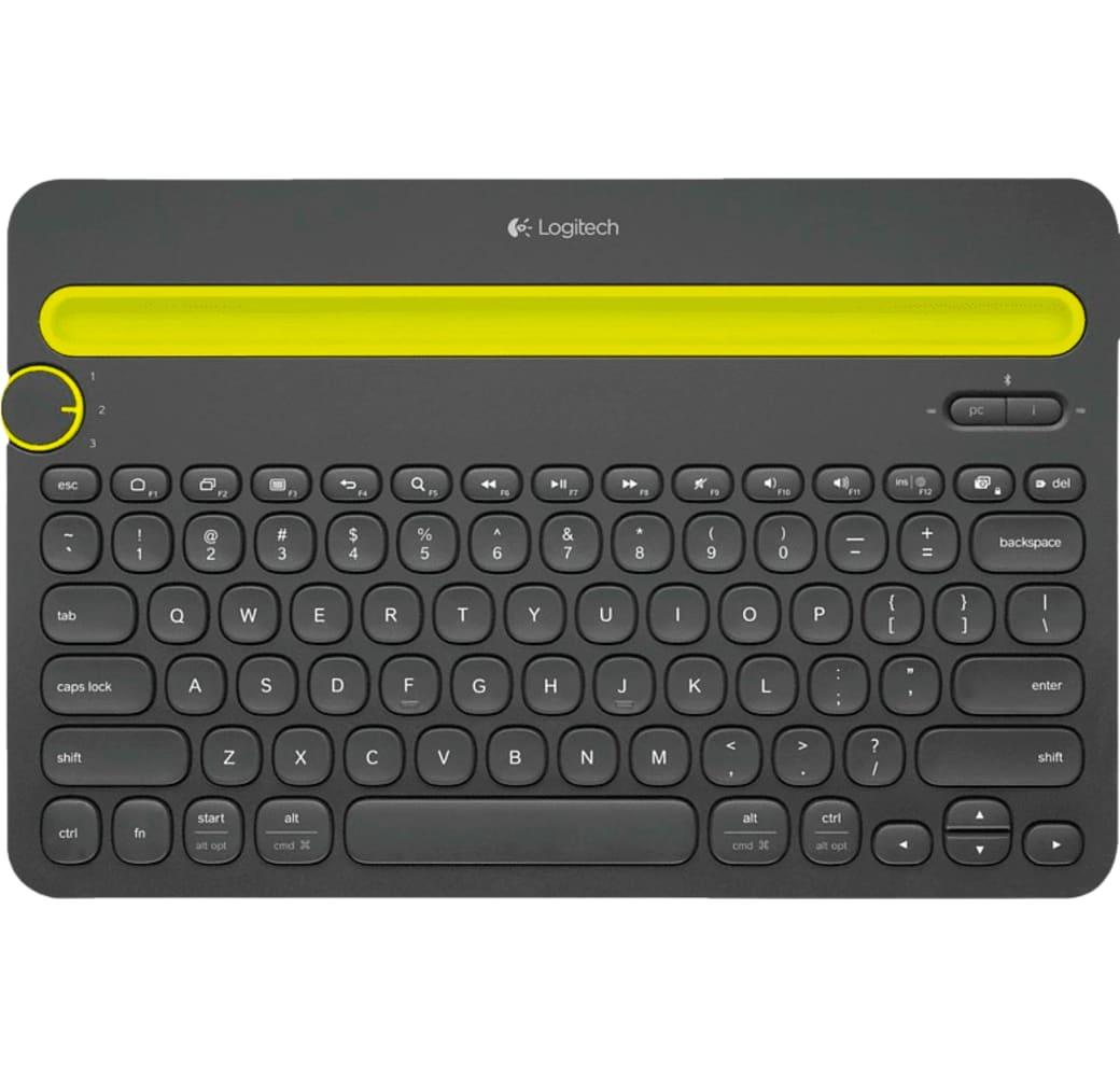 Zwart Logitech K480 Bluetooth Multi-Device - (QWERTZ).1