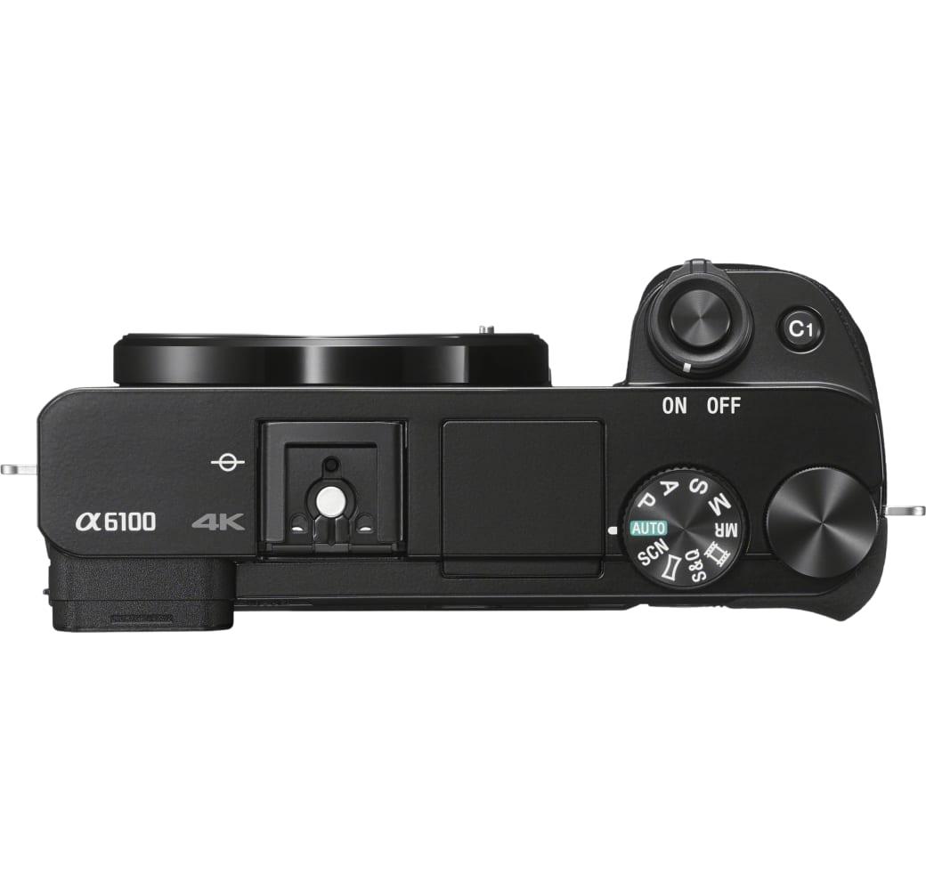 Negro Kit Sony Apha 6100 + E PZ 16-50 mm f/3.5-5.6 OSS.2
