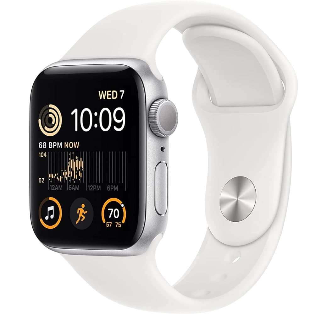 White Apple Watch SE GPS, Aluminium Case, 40mm.1