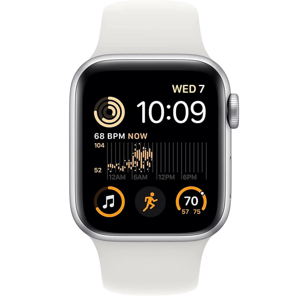 White Apple Watch SE GPS + Cellular, Aluminium Case, 40mm.2