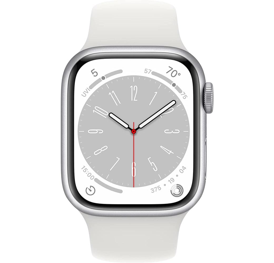 White Apple Watch Series 8 GPS + Cellular, Aluminium Case, 45mm.2