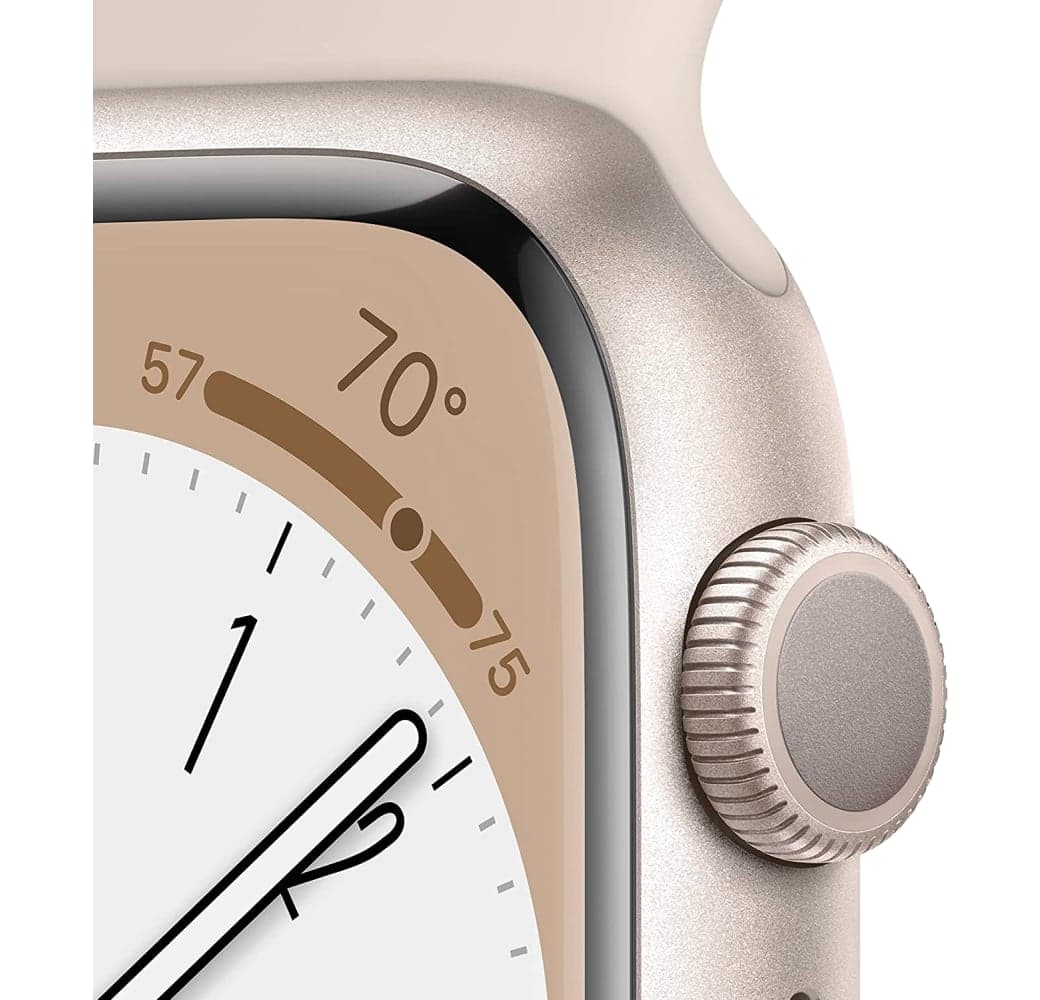Starlight Apple Watch Series 8 GPS + Cellular, Aluminium Case, 45mm.3