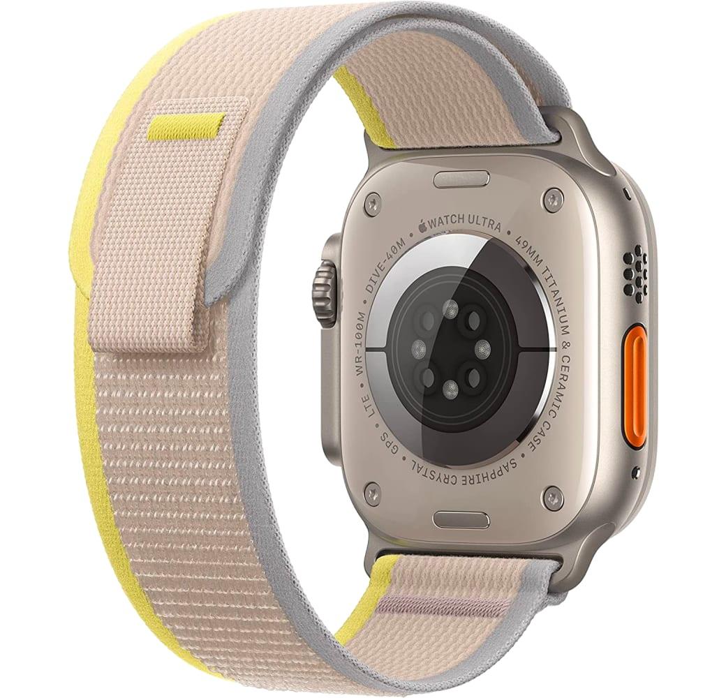 Yellow/Beige Apple Watch Ultra GPS + Cellular, Titanium Case, 49mm.3