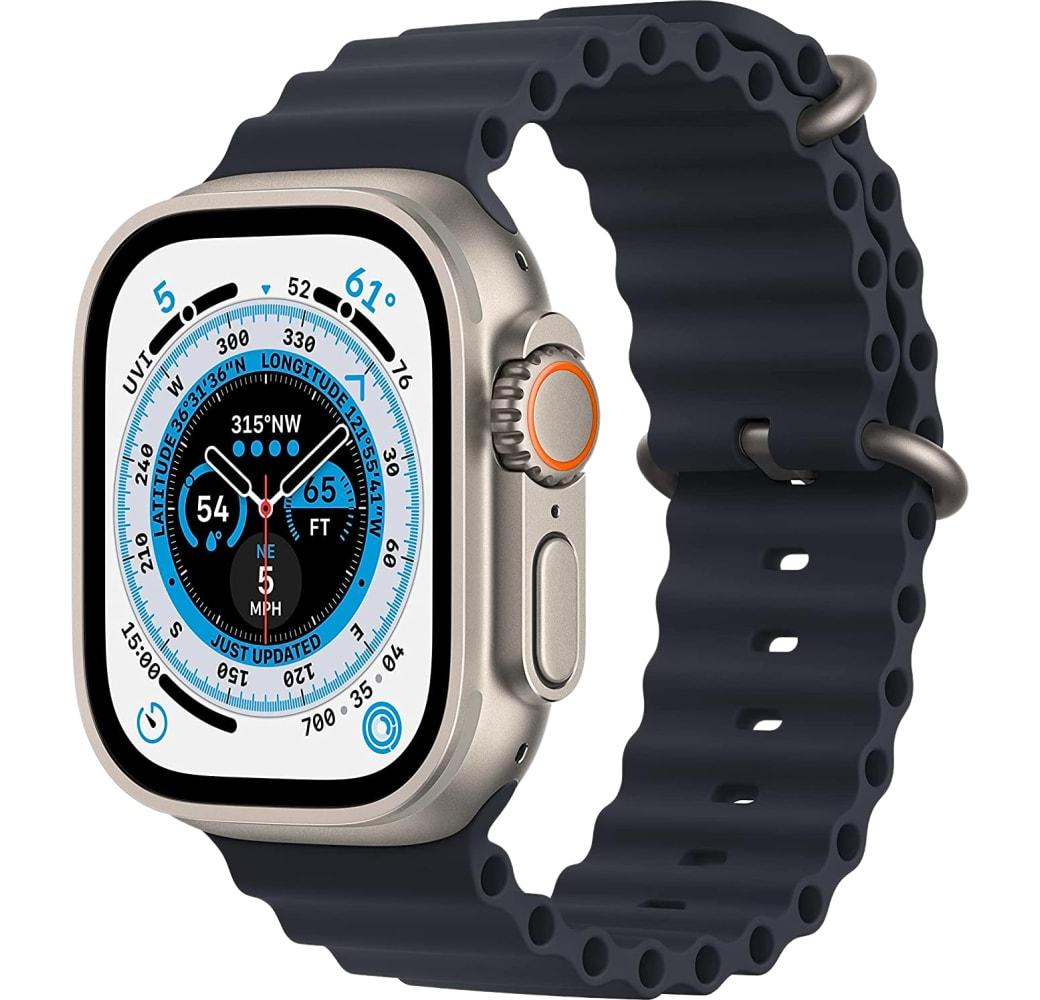 Midnight Apple Watch Ultra GPS + Cellular, Titanium Case, 49mm.1