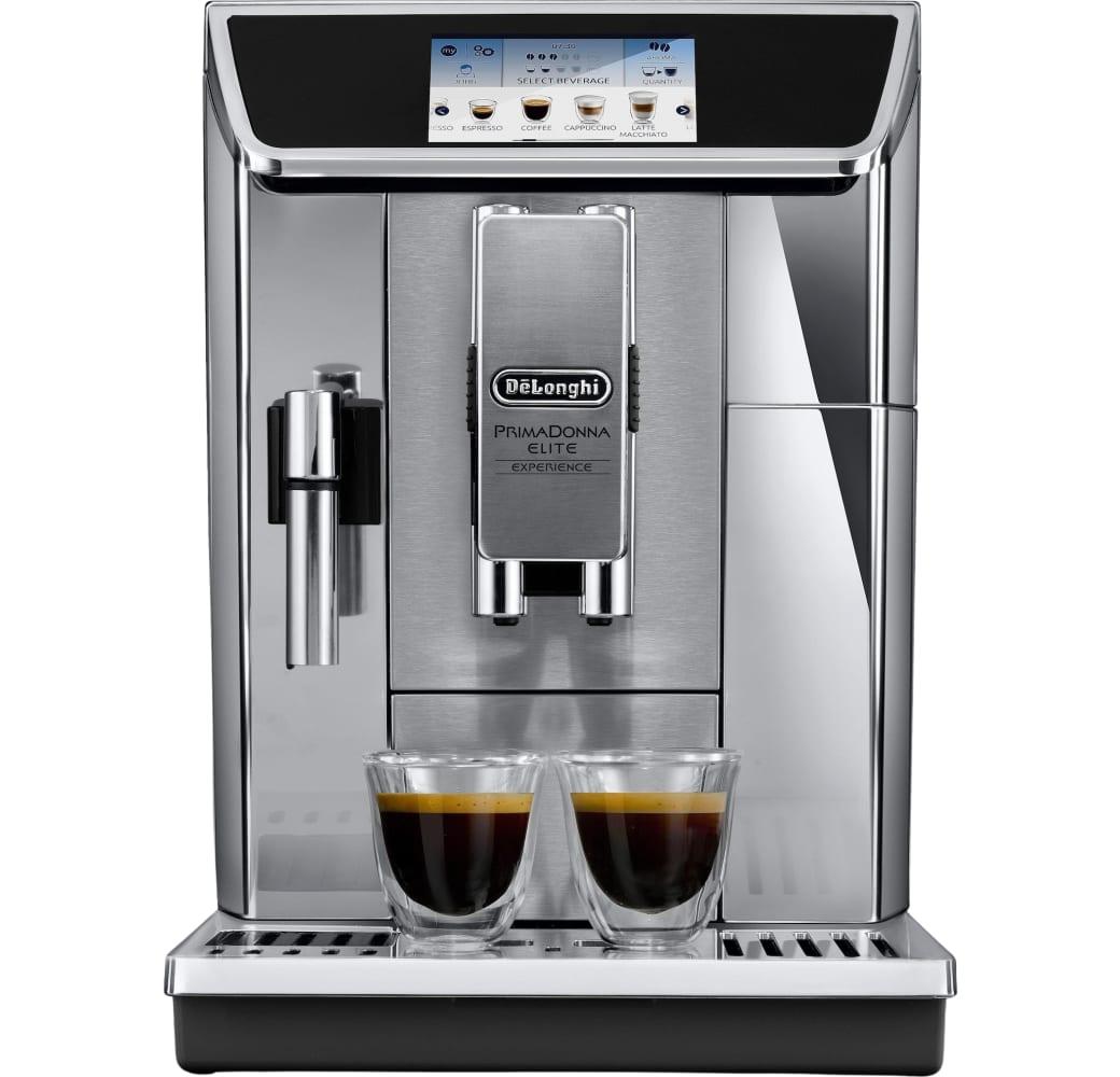 Silber De'Longhi PrimaDonna Elite Experience ECAM 656.85.MS Kaffeemaschine.2