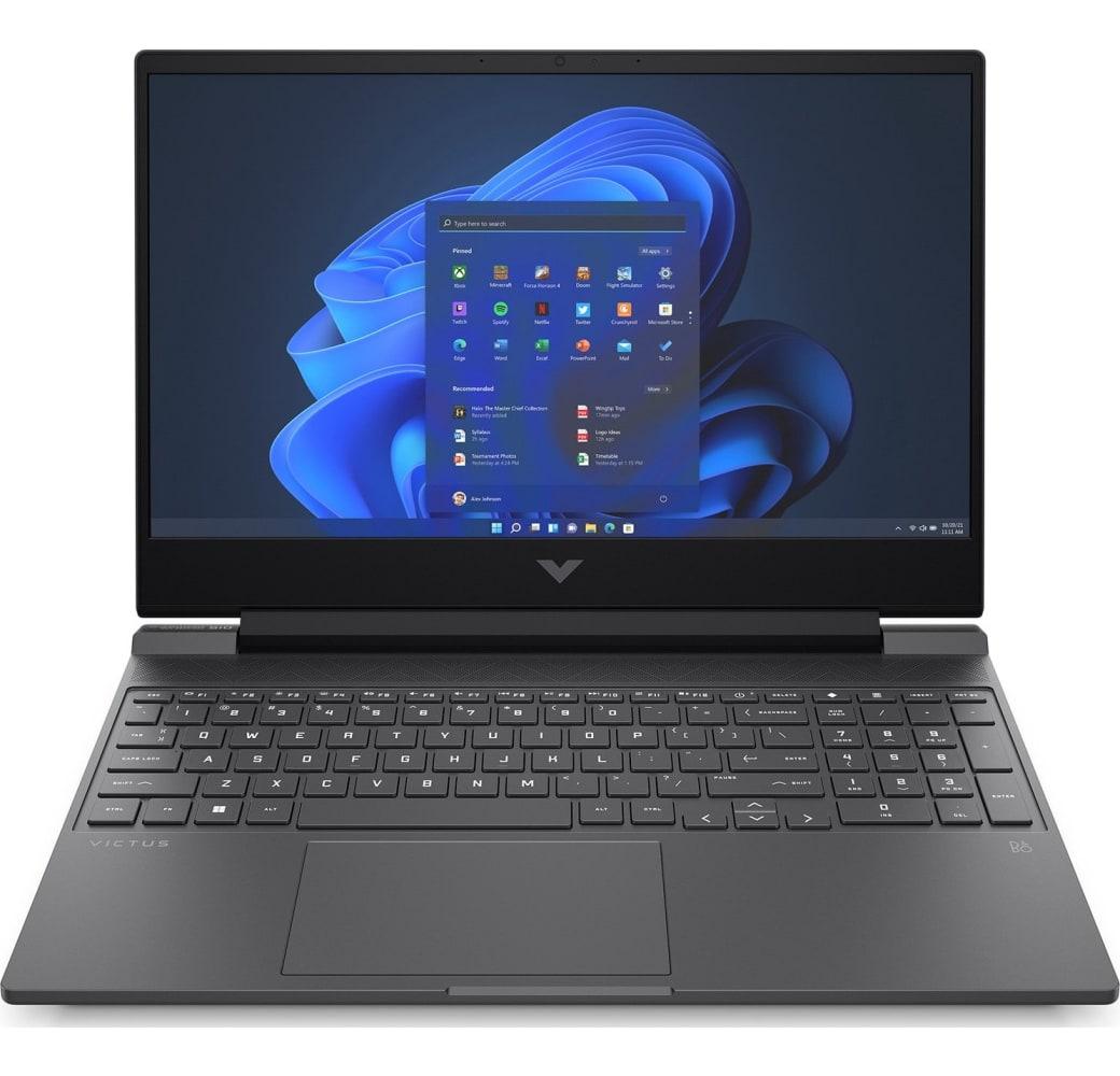 Glimmer Silber HP Victus 15-fa0065ng Gaming Notebook - Intel® Core™ i5-12450H - 16GB - 512GB SSD - NVIDIA® GeForce® RTX 3050 Ti (4GB).1