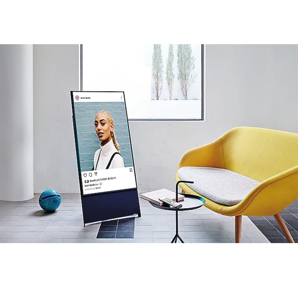 Navy Blau Samsung TV 43" GQ43LS05BAU The Sero QLED.6
